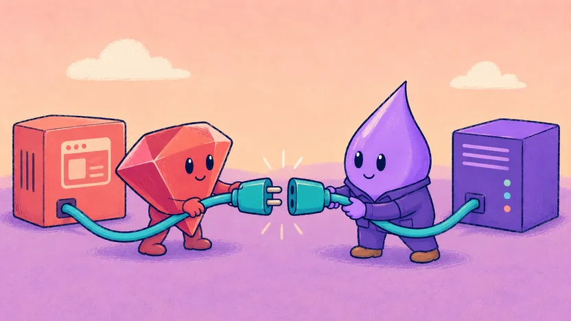 Ruby on Rails and Elixir Together article image cover